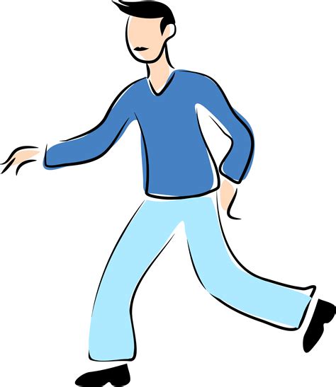 clipart walking person|person walking clip art free.